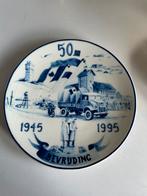 Jubileum bord 50 jaar bevrijding, Antiek en Kunst, Ophalen of Verzenden