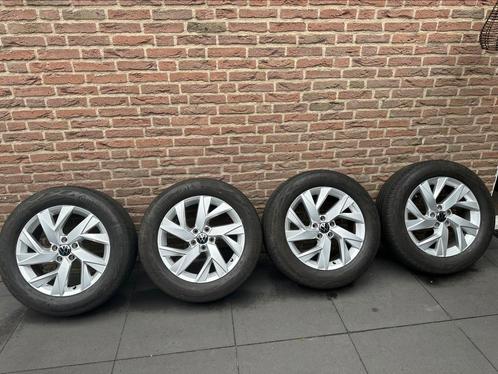 Volkswagen 18 inch velgen Frankfurt (Tiguan) + zomerbanden, Auto-onderdelen, Banden en Velgen, Banden en Velgen, Zomerbanden, 18 inch