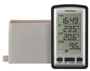 Rosenborg weerstation met regenmeter NIEUW in doos beschikbaar voor biedingen