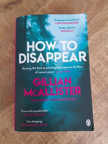 Gillian McAllister - How To Disappear