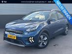 Kia Niro 1.6 GDi Hybrid DynamicLine Navigatie NL-auto, Nieuw, Euro 6, 2 kWh, Blauw, Leder en Stof