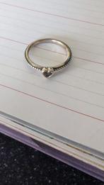 Pandora ring hartje, Sieraden, Tassen en Uiterlijk, Ringen, Ophalen of Verzenden, Zo goed als nieuw, 17 tot 18, Dame