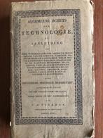 1828 Algemeene schets der Technologie of aanleiding tot eene, Antiek en Kunst, Antiek | Boeken en Bijbels, Ophalen of Verzenden