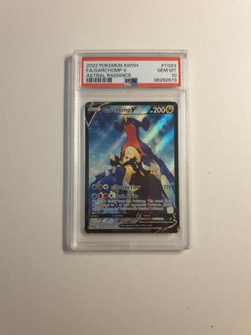 Garchomp V ASR TG23 Astral Radiance PSA 10 beschikbaar voor biedingen