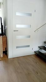 Opdekdeur binnen / wit gelakt / nieuw, Ophalen, Kunststof, 80 tot 100 cm, Binnendeur