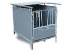 Kalverhok kalvereenling box kalf box verrijdbaar schuif, Dieren en Toebehoren, Overige Dieren-accessoires, Ophalen of Verzenden