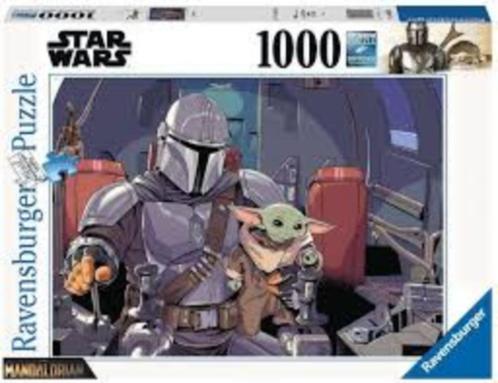 Ravensburger: Star Wars: The Mandalorian 1000 stukjes NIEUW, Hobby en Vrije tijd, Denksport en Puzzels, Nieuw, Ophalen of Verzenden