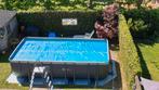 Intex Ultra XTR Frame Pool 5,49x2,74x1,32m, 400 cm of meer, Gebruikt, Rechthoekig, Opzetzwembad