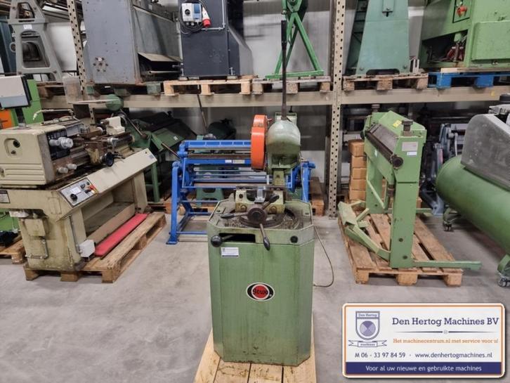 Bewo 250 LT met koeling rond 80mm vierkant 70x70mm 400V, Doe-het-zelf en Verbouw, Gereedschap | Zaagmachines, Gebruikt, Afkortzaag