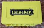 Heineken CD kratje - geel + Heineken logo - IZGST - 3 stuks, Ophalen of Verzenden, Zo goed als nieuw, Overige typen, Heineken