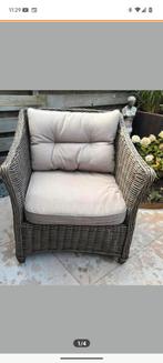 Rotan Loungeset - Brocante Tuin, Tuin en Terras, Ophalen, Gebruikt, Bijzettafel, Loungeset