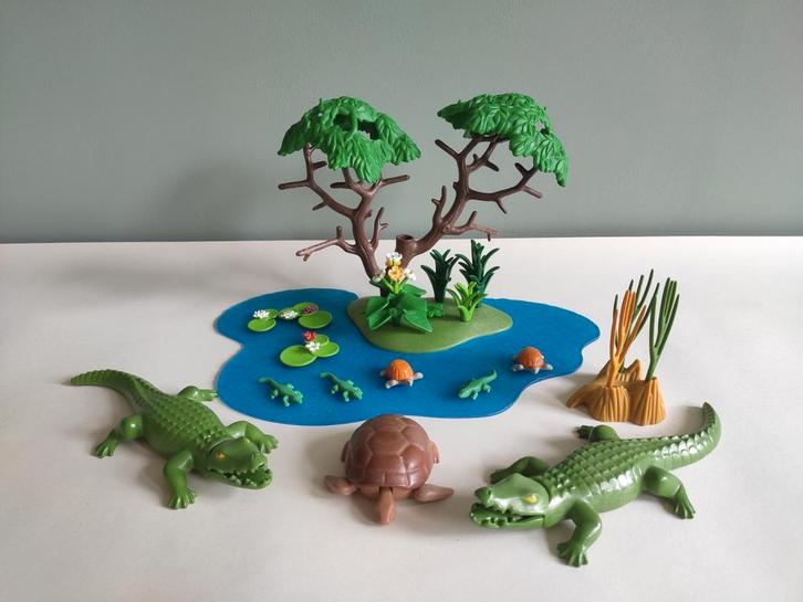 Playmobile Alligators met baby's – 3229, Kinderen en Baby's, Speelgoed | Playmobil, Zo goed als nieuw, Ophalen of Verzenden