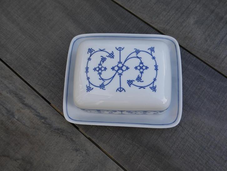 Blau Saks Jager - Rechthoekige botervloot met deksel, Huis en Inrichting, Keuken | Servies, Zo goed als nieuw, Overige typen, Overige stijlen