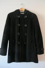 Black double breasted coat (IZZUE), Zwart, Ophalen of Verzenden, IZZUE, Maat 36 (S)