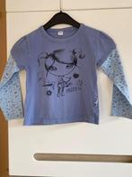 Tshirt Miss Trouble Zeeman Blauw Maat 98 104, Zeeman, Gebruikt, Meisje, Ophalen of Verzenden
