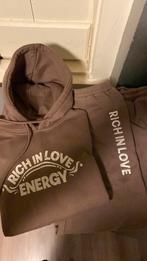 Hoody en bijpassende jogger Revelation hoody L jogger S, Ophalen of Verzenden, Zo goed als nieuw, Maat 38/40 (M), Bruin