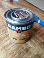 Rambo pantserlak Warm Wengé, Doe-het-zelf en Verbouw, Verf, Beits en Lak, Overige kleuren, Nieuw, Ophalen of Verzenden, Lak