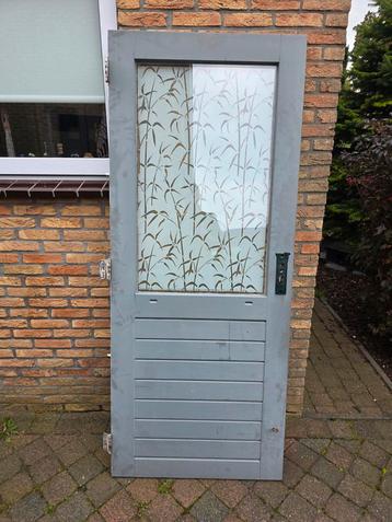 Schuurdeur/Achterdeur met Dubbelglas - 2015 x 830 beschikbaar voor biedingen