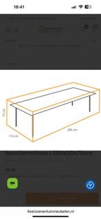 Gebruikte outdoor Covers Tafel beschermhoes | 285x110x75cm, Tuin en Terras, Tuintafels, Ophalen of Verzenden, Gebruikt, Rechthoekig