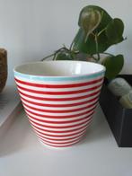 Gloednieuwe GreenGate latte cup Juliet red voor 12,50 euro, Huis en Inrichting, Nieuw, Glas, Overige stijlen, Ophalen of Verzenden