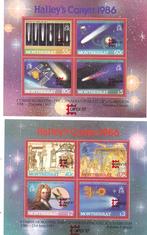 Ruimtevaart Halley Montserrat 2 blokken (498), Postzegels en Munten, Overige thema's, Verzenden, Postfris