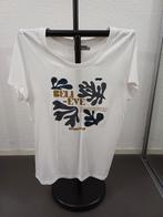 Geisha shirt maat 40 - blauw/goud print, Maat 38/40 (M), Geisha, Blauw, Ophalen of Verzenden
