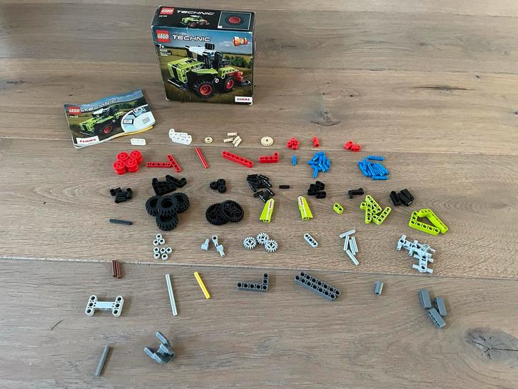 Lego Technic 42102 Mini Claas Xerion, Kinderen en Baby's, Speelgoed | Duplo en Lego, Zo goed als nieuw, Lego, Complete set, Ophalen of Verzenden