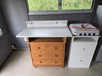 Keukenblokje camping of bij verbouwing, Caravans en Kamperen, Ophalen, Gebruikt