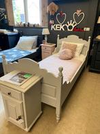 Brocante bed Eefke, Ophalen of Verzenden, Zo goed als nieuw, 180 cm of meer, 85 tot 100 cm