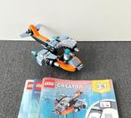 Lego Creator 3-in-1 no. 31111: Cyberdrone, Ophalen of Verzenden, Zo goed als nieuw, Complete set, Lego