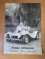 Folder verzameling : Ruska Sprinter Volkswagen Buggy, Ophalen of Verzenden, Gelezen, Algemeen
