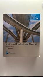 Hibbeler; Statics and Mechanics of Materials, Boeken, Studieboeken en Cursussen, Ophalen of Verzenden, Beta, Zo goed als nieuw