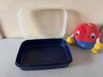 TUPPERWARE voorraadbak VARIA voorraad bak groot, Ophalen of Verzenden, Gebruikt, Blauw, Bak of Kom