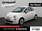 Fiat 500 1.0 Hybrid Lounge | Airco | Parkeersensoren | Bluet, Auto's, Voorwielaandrijving, 12 maanden, Stof, Gebruikt