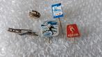3 verschillende speldjes en 2 verschillende broche schaatsen, Verzamelen, Speldjes, Pins en Buttons, Ophalen of Verzenden, Zo goed als nieuw