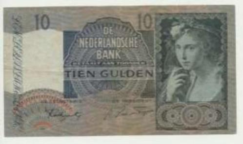 Nederland 10 Gulden 1940 II Herderinnetje, Postzegels en Munten, Bankbiljetten | Nederland, Los biljet, 10 gulden, Ophalen of Verzenden