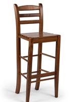 Houten Barstoel haagbeukenhout MAGAZIJN LEEGVERKOOP, Ophalen, Nieuw, Hout, Eén