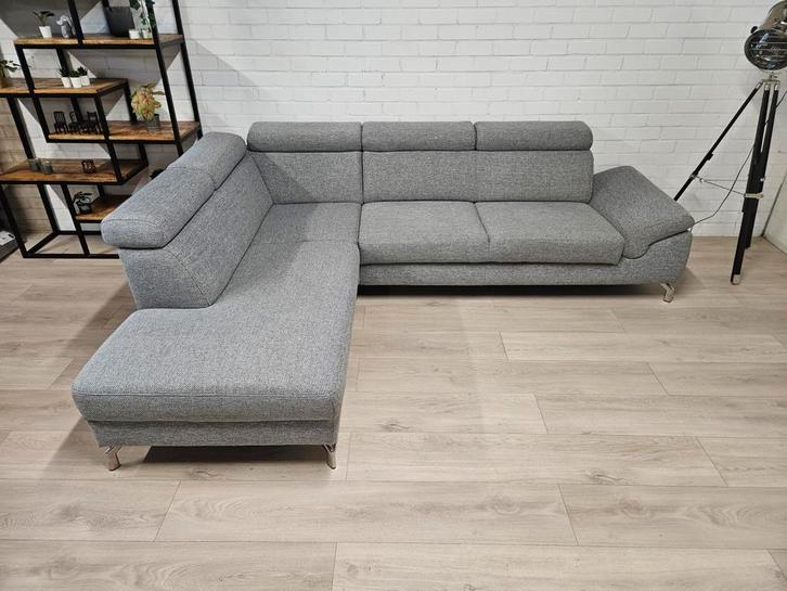 Montel Modena Hoekbank | GRATIS LEVERING, Huis en Inrichting, Banken | Bankstellen, Zo goed als nieuw, Vierpersoons of meer, 150 cm of meer