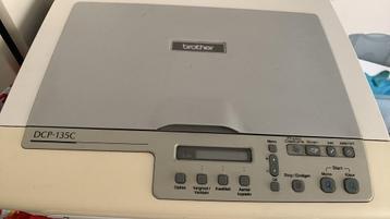 brother DCP-135C kleurenprinter, met veel kleurencartridges beschikbaar voor biedingen