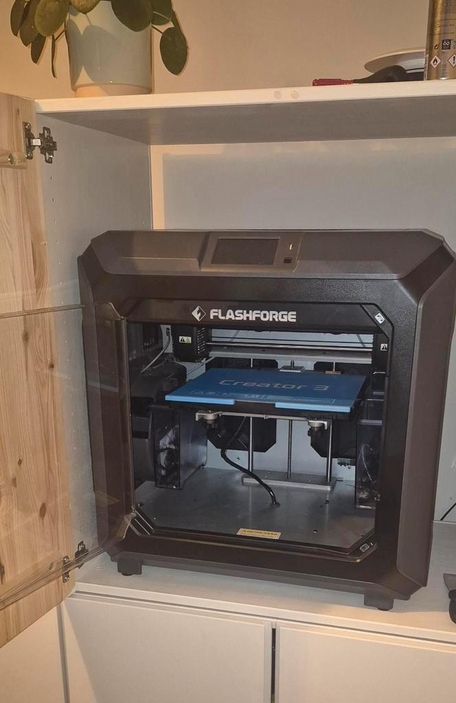 Flashforge Creator 3 3D Printer, Computers en Software, 3D Printers, Gebruikt, Ingebouwde Wi-Fi, Ophalen