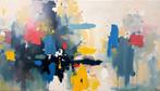 "Echoes of Color', kunstposter 70x40 cm., Verzenden