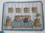 Borduurpatroon  Poppenhuis Kamertjes  nr 8214, Verzenden, Nieuw, Handborduren, Patroon