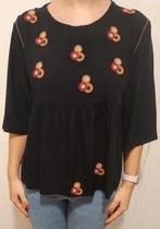 Blouse kleur zwart, maat L, merk didi, Kleding | Dames, Zwart, Maat 42/44 (L), Didi, Ophalen of Verzenden