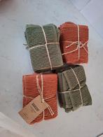 DDDDD Vaatdoeken 2x groen 2x terra, Ophalen of Verzenden, Nieuw, Groen, Overige typen