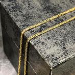 14k gouden ketting massief koningsketting 70cm, Sieraden, Tassen en Uiterlijk, Kettingen, Ophalen of Verzenden, Zo goed als nieuw