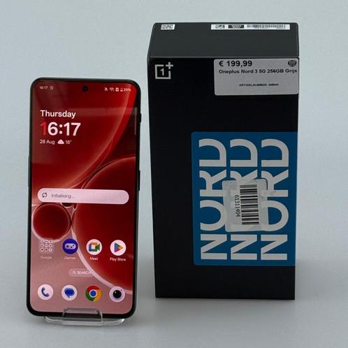 Oneplus Nord 3 5G 256GB Grijs, Telecommunicatie, Mobiele telefoons | Overige merken, Zo goed als nieuw
