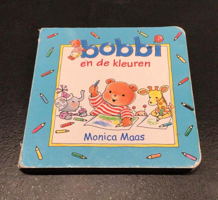 Bobbi en de kleuren - Monica Maas, Boeken, Kinderboeken | Baby's en Peuters, Gelezen, 2 tot 3 jaar, Uitklap-, Voel- of Ontdekboek