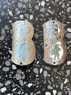 Balhoofdplaatjes Batavus rijwiel balhoofd plaatje., Ophalen of Verzenden, Gebruikt, Overige typen