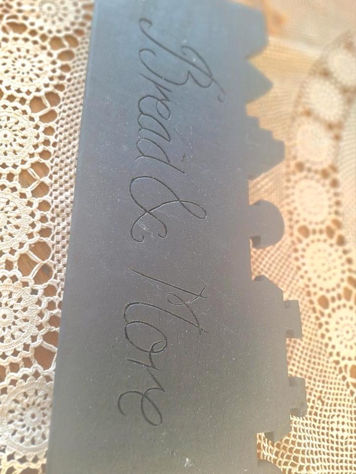 Riviera Maison Bread & More Snijplank Zwart, Huis en Inrichting, Keuken | Keukenbenodigdheden, Gebruikt, Ophalen of Verzenden