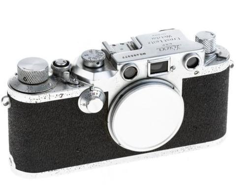 Leica IIIC  Goede Staat 1 Jaar Garantie, Verzamelen, Fotografica en Filmapparatuur, Projector, Ophalen of Verzenden